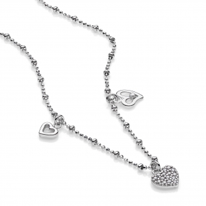 Collana In Argento con zirconi